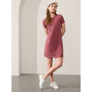 NEW Athleta Essential Tee Dress Rosewood Size XL‎